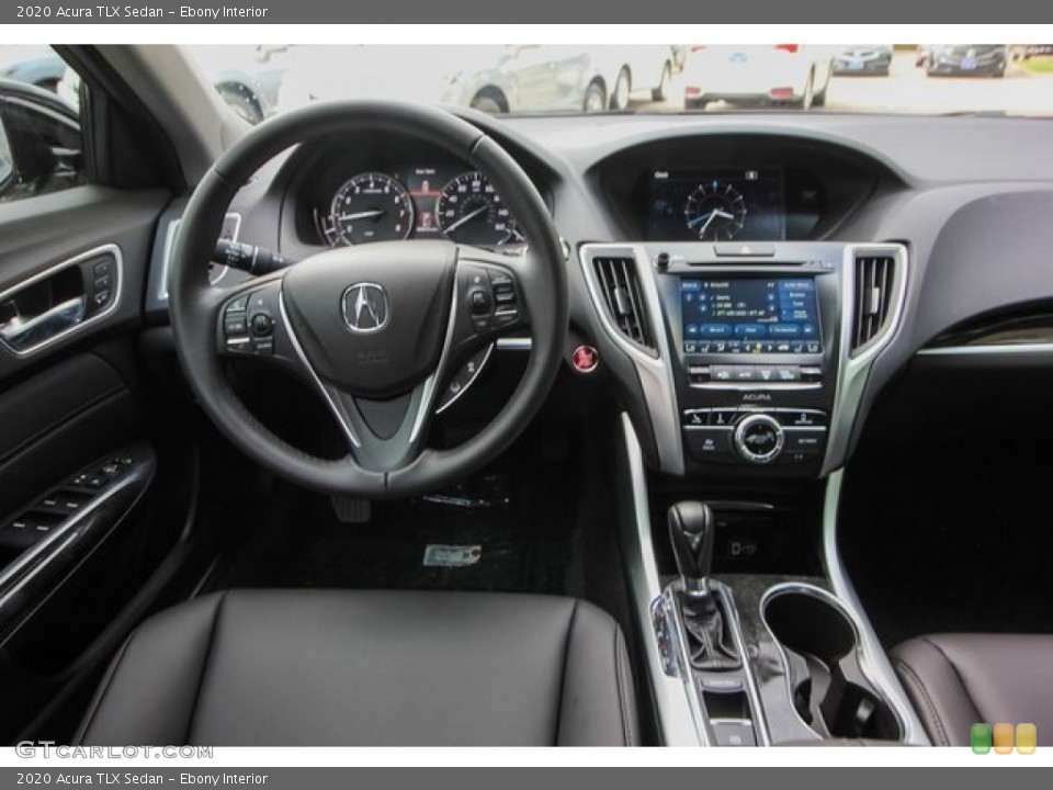 Ebony Interior Dashboard for the 2020 Acura TLX Sedan #134263723