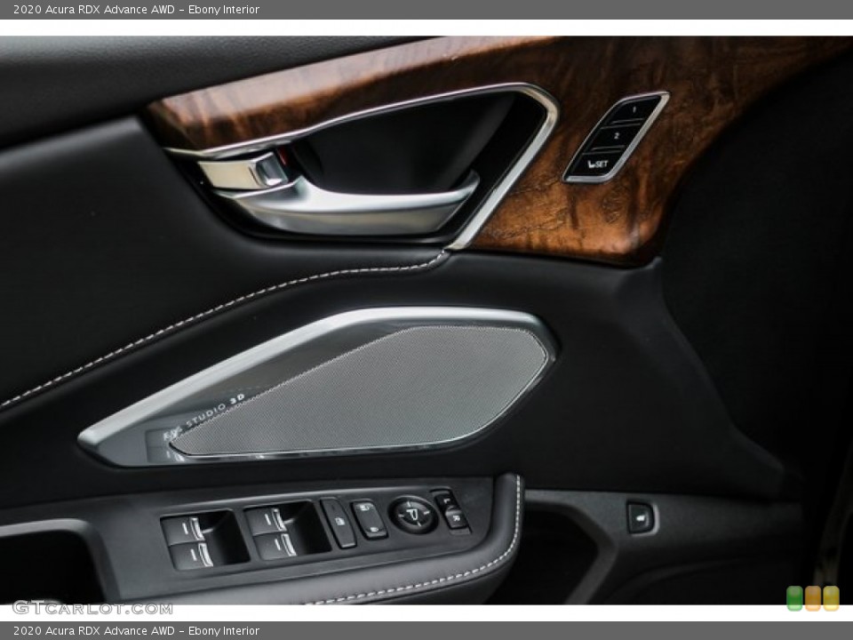 Ebony Interior Controls for the 2020 Acura RDX Advance AWD #134264047