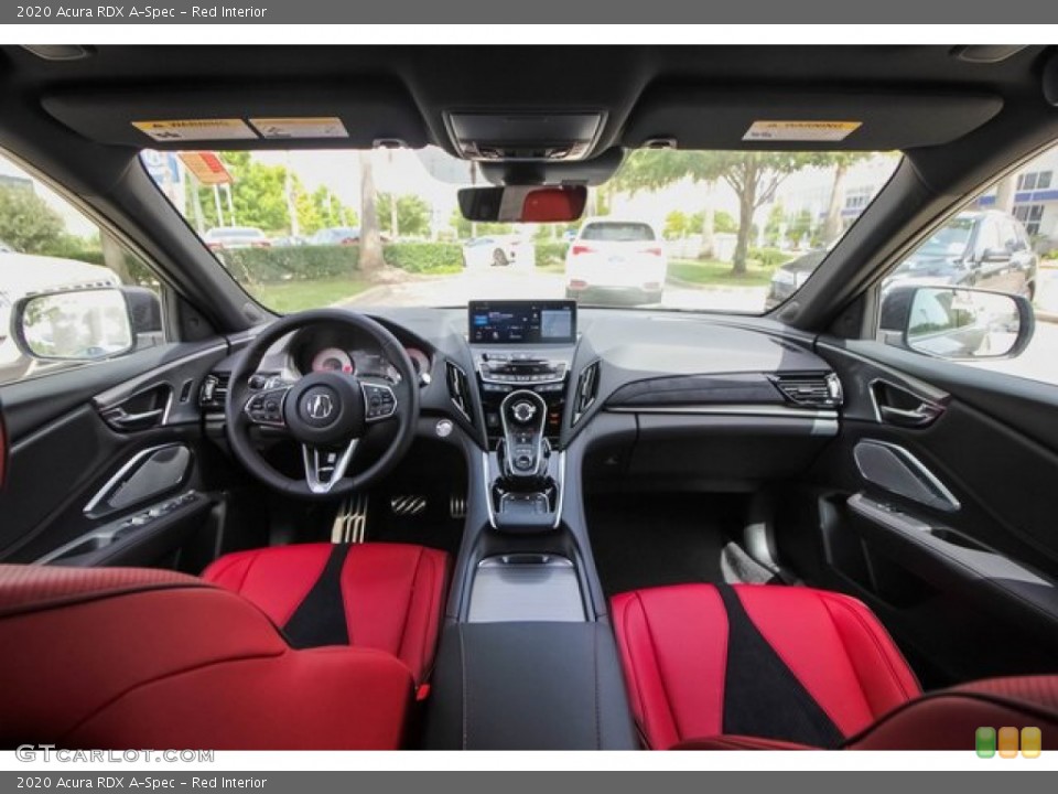 Red Interior Dashboard for the 2020 Acura RDX A-Spec #134265358