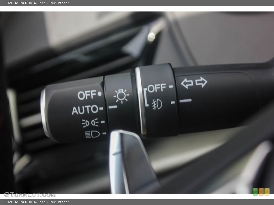 Red Interior Controls for the 2020 Acura RDX A-Spec #134265637