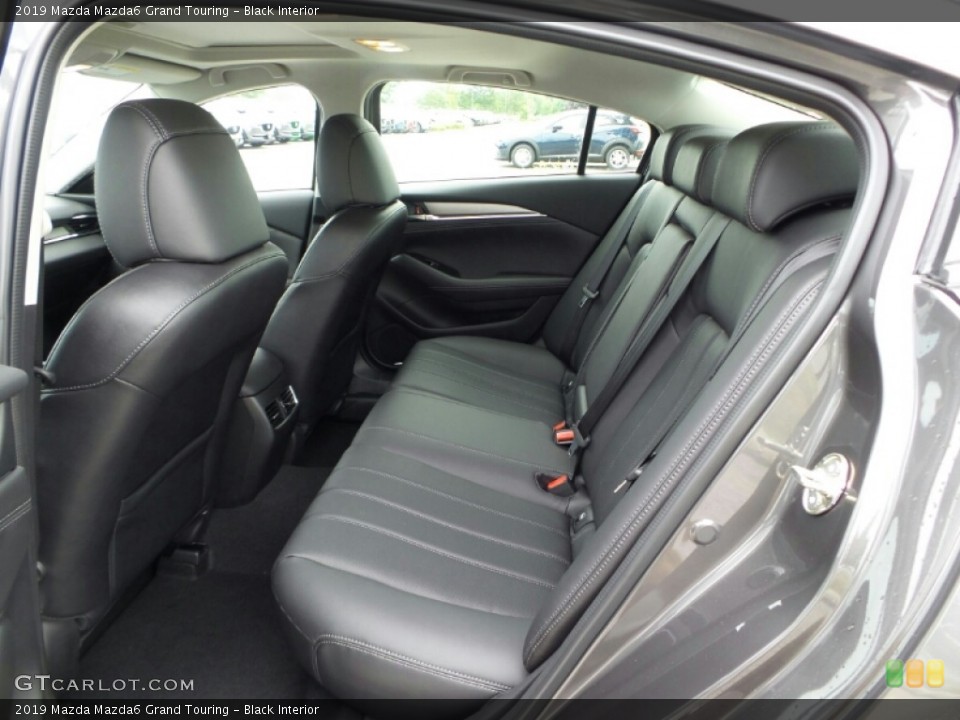 Black Interior Rear Seat for the 2019 Mazda Mazda6 Grand Touring #134273482