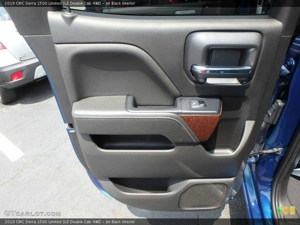 Jet Black Interior Door Panel for the 2019 GMC Sierra 1500 Limited SLE Double Cab 4WD #134281750