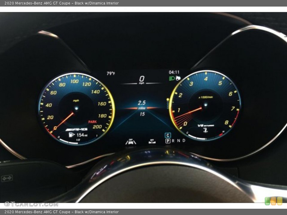 Black w/Dinamica Interior Gauges for the 2020 Mercedes-Benz AMG GT Coupe #134288287