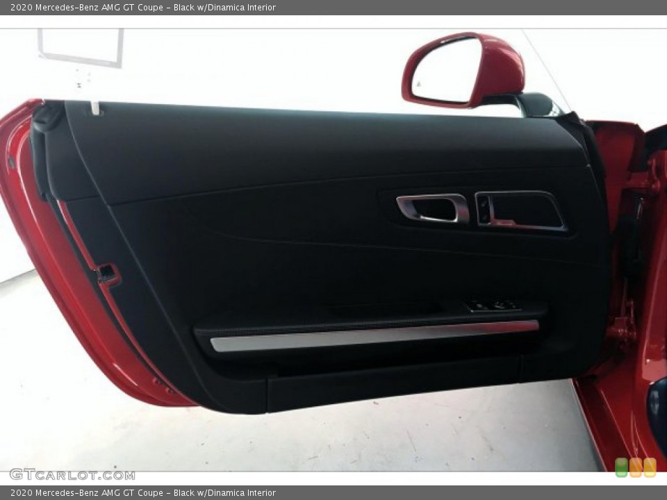 Black w/Dinamica Interior Door Panel for the 2020 Mercedes-Benz AMG GT Coupe #134288370