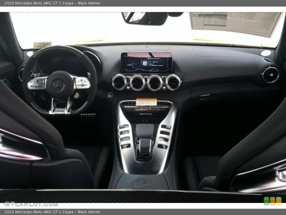 Black Interior Dashboard for the 2020 Mercedes-Benz AMG GT C Coupe #134288680