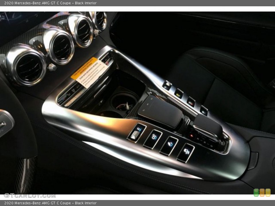 Black Interior Controls for the 2020 Mercedes-Benz AMG GT C Coupe #134288728