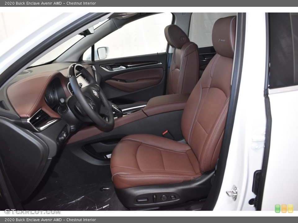 Chestnut Interior Photo for the 2020 Buick Enclave Avenir AWD #134293329