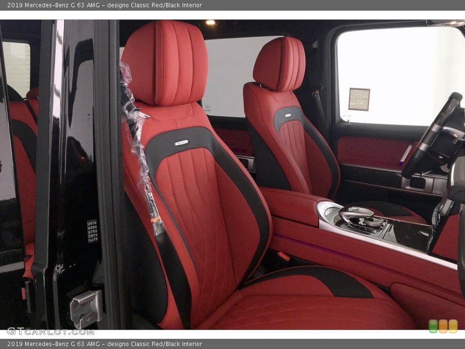 designo Classic Red/Black Interior Photo for the 2019 Mercedes-Benz G 63 AMG #134296077