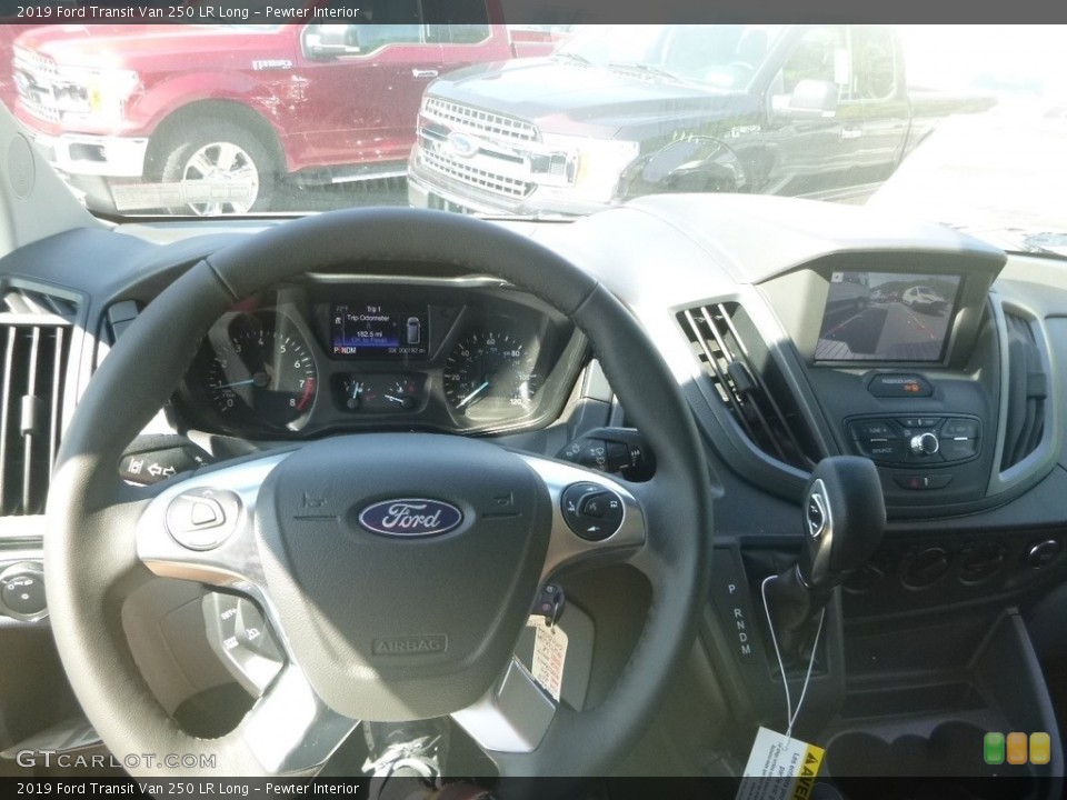 Pewter Interior Steering Wheel for the 2019 Ford Transit Van 250 LR Long #134297046