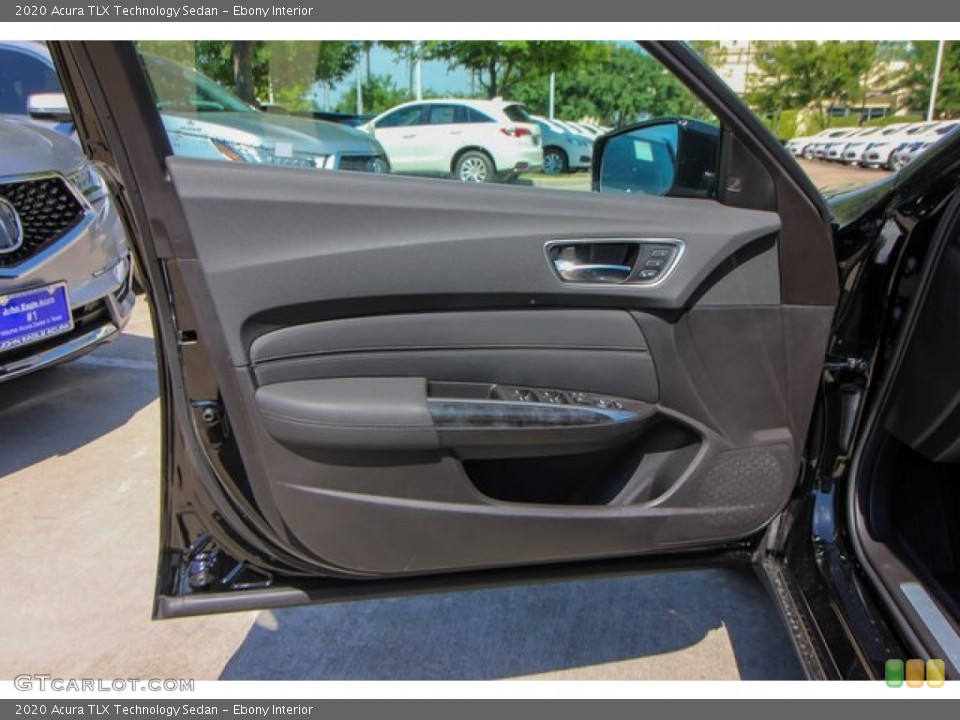 Ebony Interior Door Panel for the 2020 Acura TLX Technology Sedan #134300277