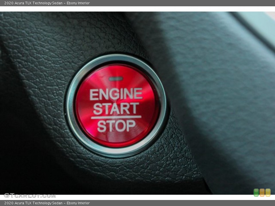 Ebony Interior Controls for the 2020 Acura TLX Technology Sedan #134300700