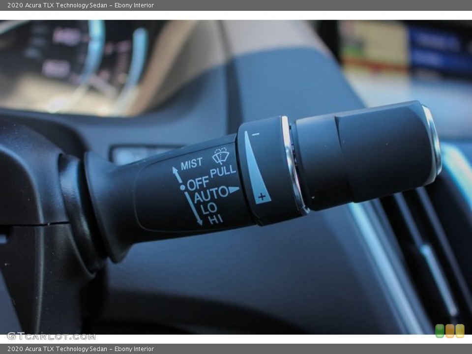 Ebony Interior Controls for the 2020 Acura TLX Technology Sedan #134300751