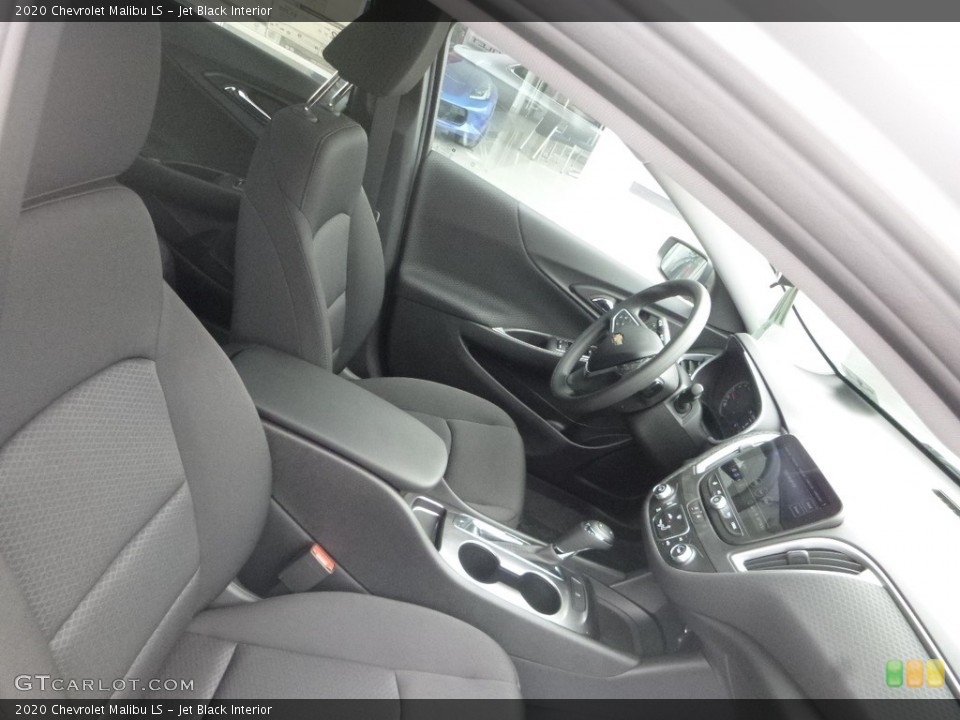Jet Black Interior Front Seat for the 2020 Chevrolet Malibu LS #134306680