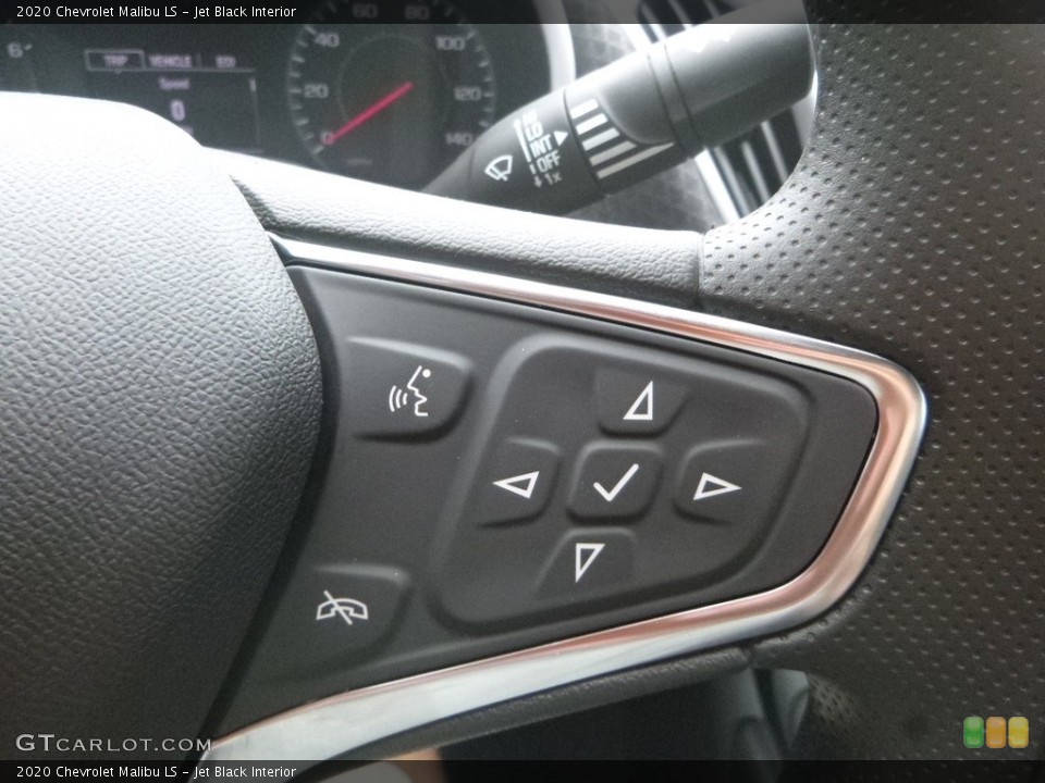 Jet Black Interior Steering Wheel for the 2020 Chevrolet Malibu LS #134306893