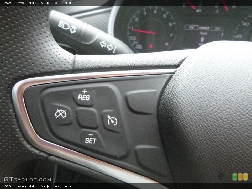 Jet Black Interior Steering Wheel for the 2020 Chevrolet Malibu LS #134306917