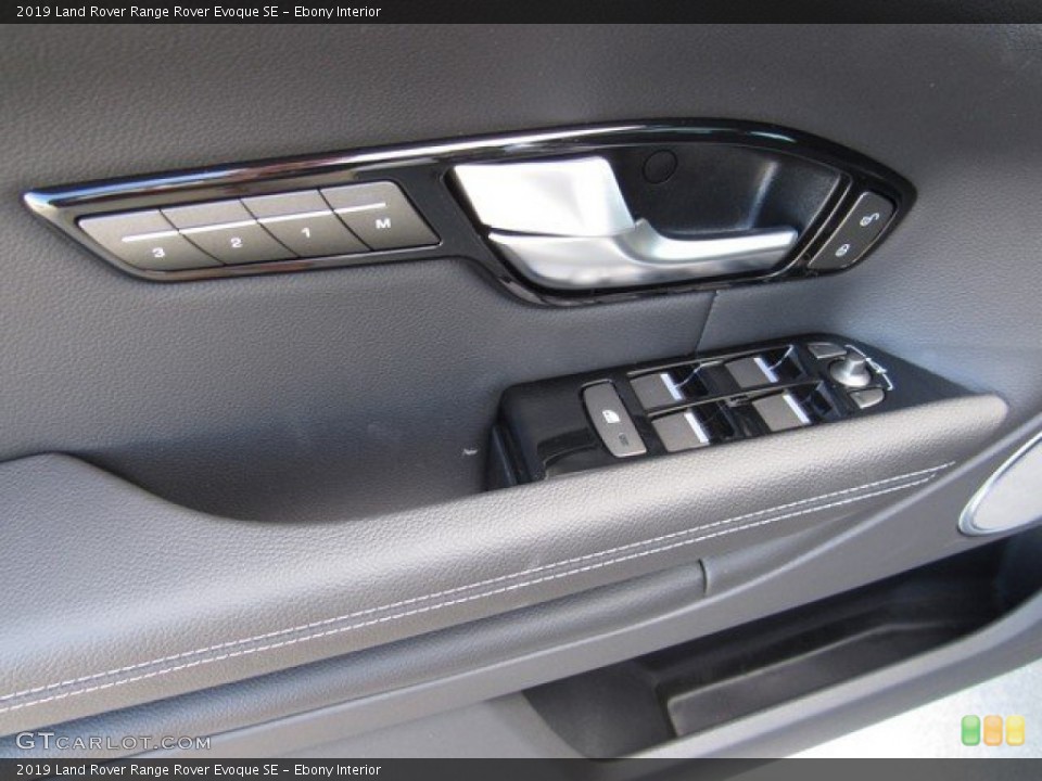 Ebony Interior Controls for the 2019 Land Rover Range Rover Evoque SE #134310811