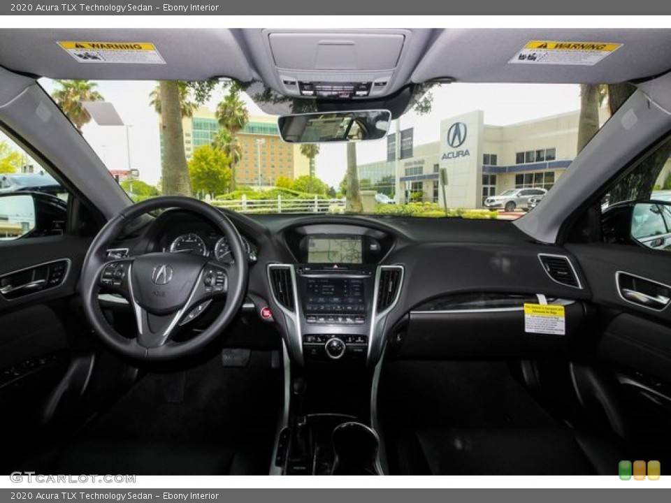 Ebony Interior Dashboard for the 2020 Acura TLX Technology Sedan #134314063
