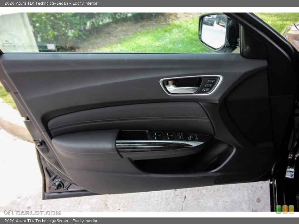 Ebony Interior Door Panel for the 2020 Acura TLX Technology Sedan #134314207