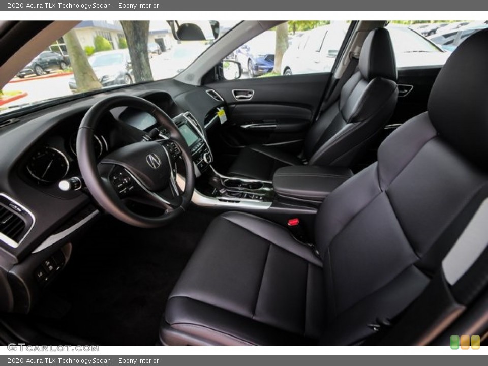 Ebony Interior Front Seat for the 2020 Acura TLX Technology Sedan #134314225