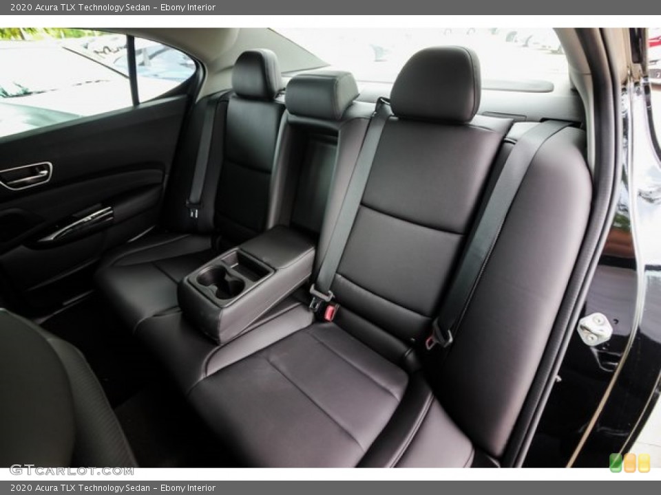 Ebony Interior Rear Seat for the 2020 Acura TLX Technology Sedan #134314261