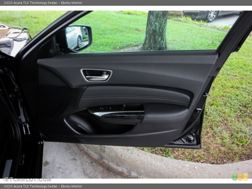 Ebony Interior Door Panel for the 2020 Acura TLX Technology Sedan #134314357
