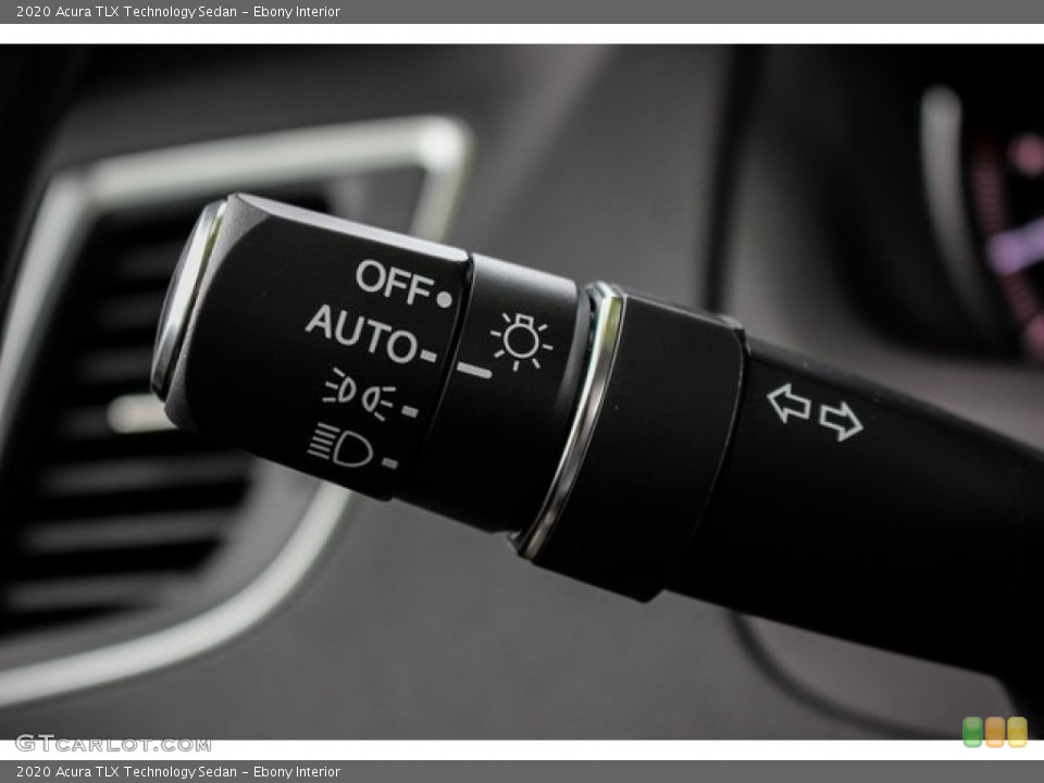 Ebony Interior Controls for the 2020 Acura TLX Technology Sedan #134314639