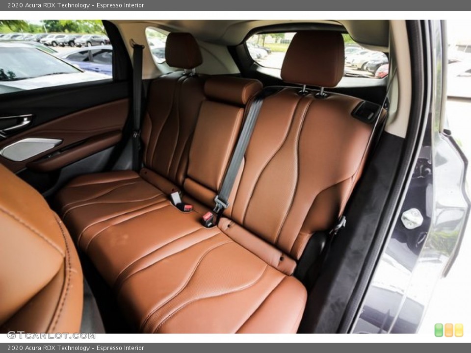 Espresso Interior Rear Seat for the 2020 Acura RDX Technology #134315125