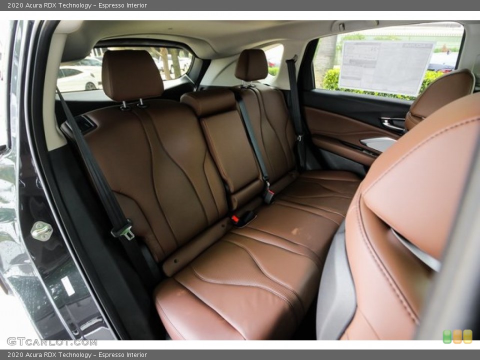Espresso Interior Rear Seat for the 2020 Acura RDX Technology #134315188