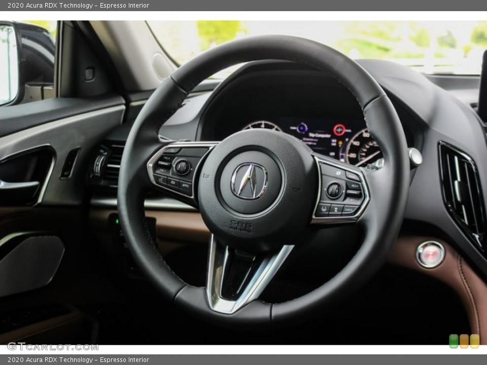 Espresso Interior Steering Wheel for the 2020 Acura RDX Technology #134315332