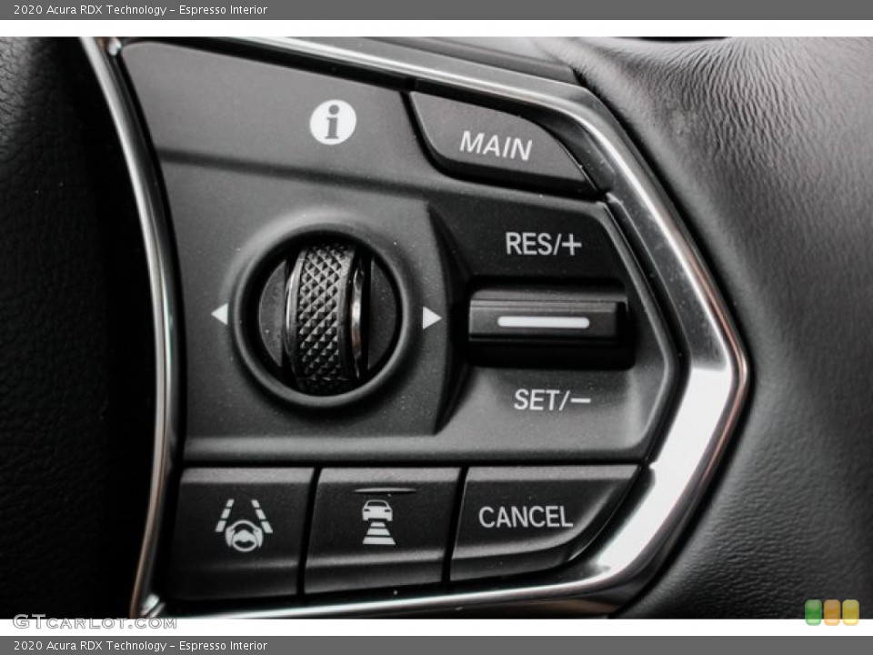 Espresso Interior Steering Wheel for the 2020 Acura RDX Technology #134315395