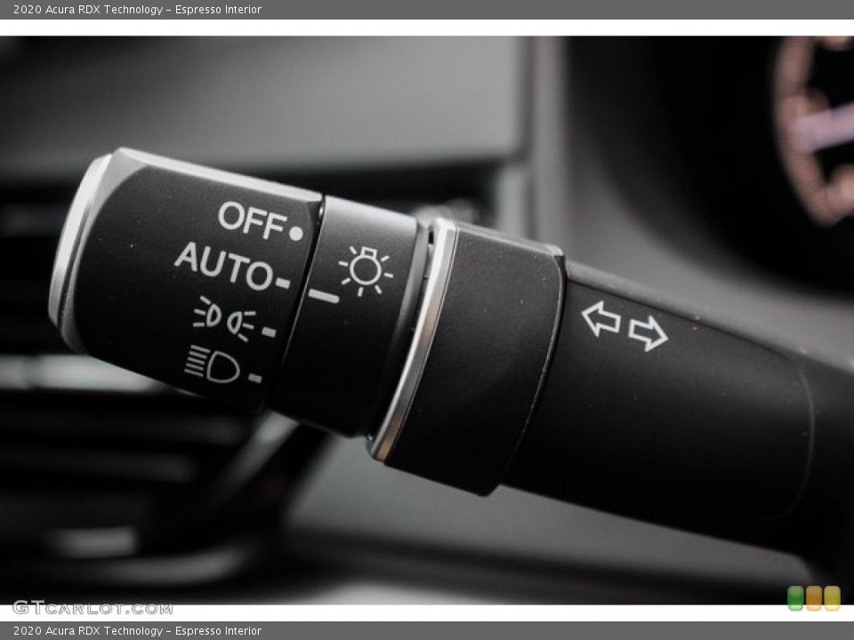 Espresso Interior Controls for the 2020 Acura RDX Technology #134315446