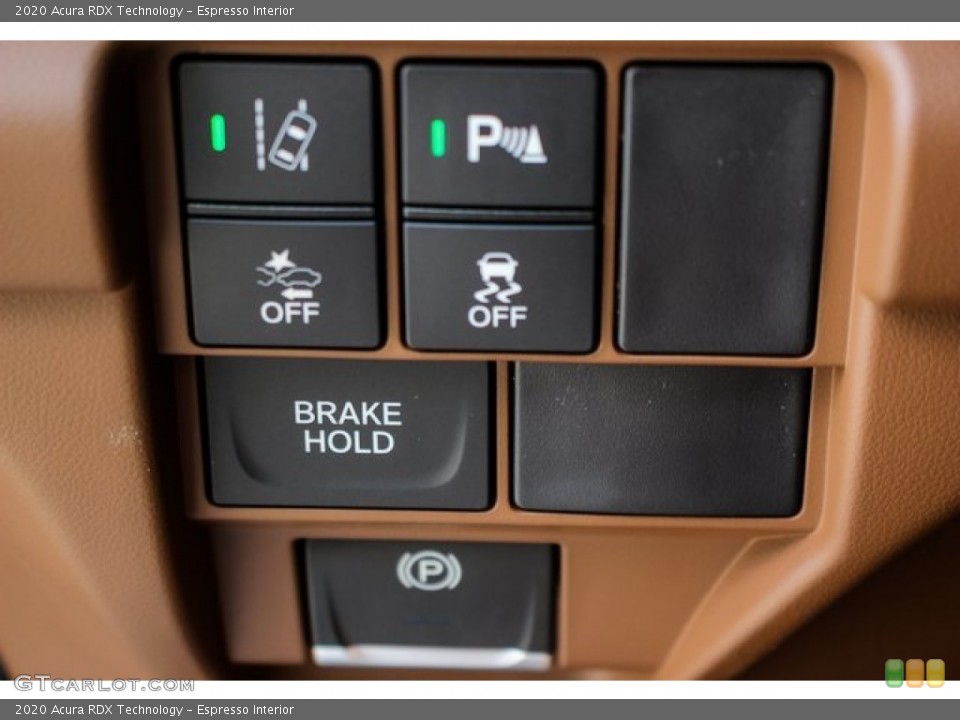 Espresso Interior Controls for the 2020 Acura RDX Technology #134315479