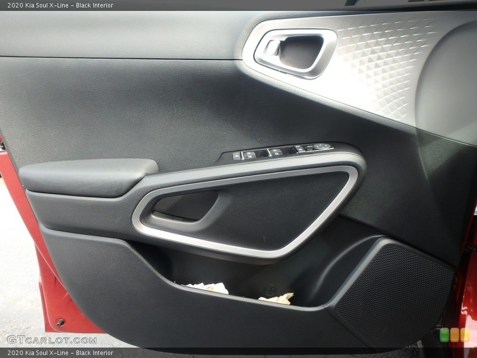 Black Interior Door Panel for the 2020 Kia Soul X-Line #134322847