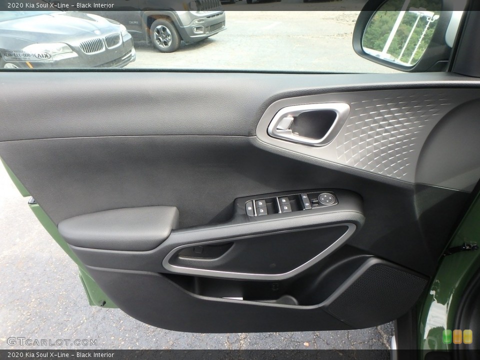 Black Interior Door Panel for the 2020 Kia Soul X-Line #134322907