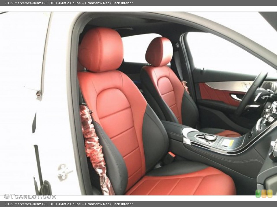 Cranberry Red/Black Interior Photo for the 2019 Mercedes-Benz GLC 300 4Matic Coupe #134340054