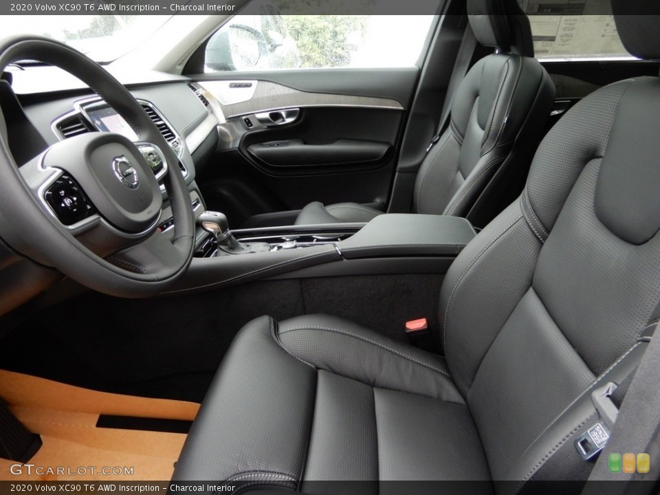 Charcoal Interior Front Seat for the 2020 Volvo XC90 T6 AWD Inscription #134342289