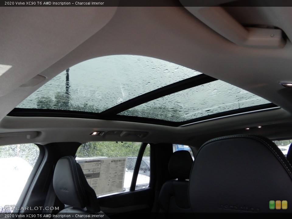 Charcoal Interior Sunroof for the 2020 Volvo XC90 T6 AWD Inscription #134342430