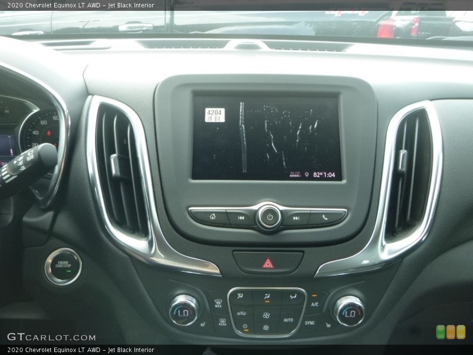 Jet Black Interior Controls for the 2020 Chevrolet Equinox LT AWD #134343759