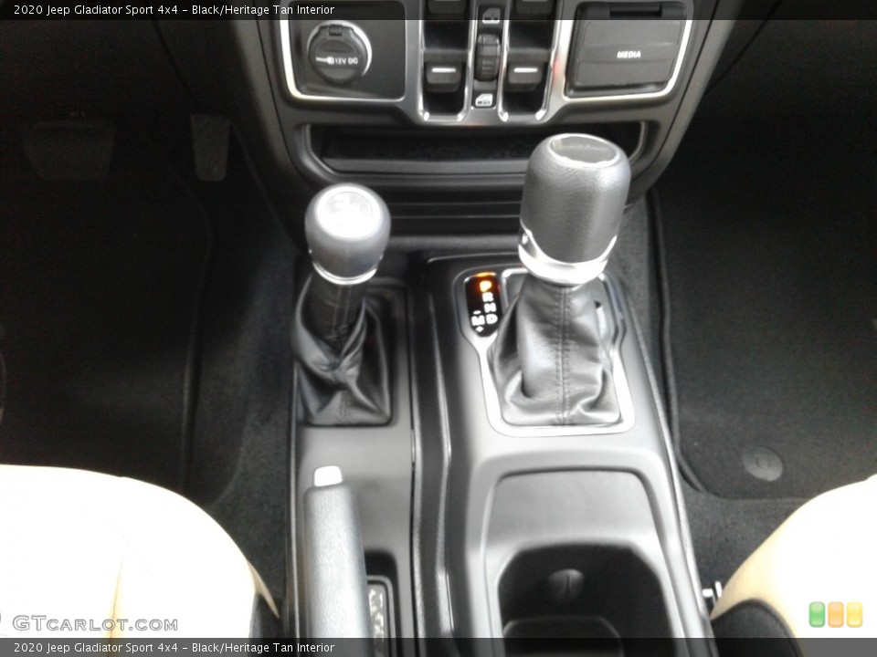 Black/Heritage Tan Interior Transmission for the 2020 Jeep Gladiator Sport 4x4 #134349987
