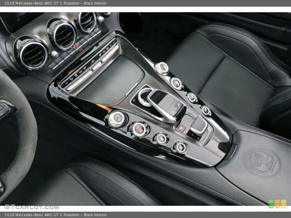Black Interior Controls for the 2018 Mercedes-Benz AMG GT C Roadster #134353143