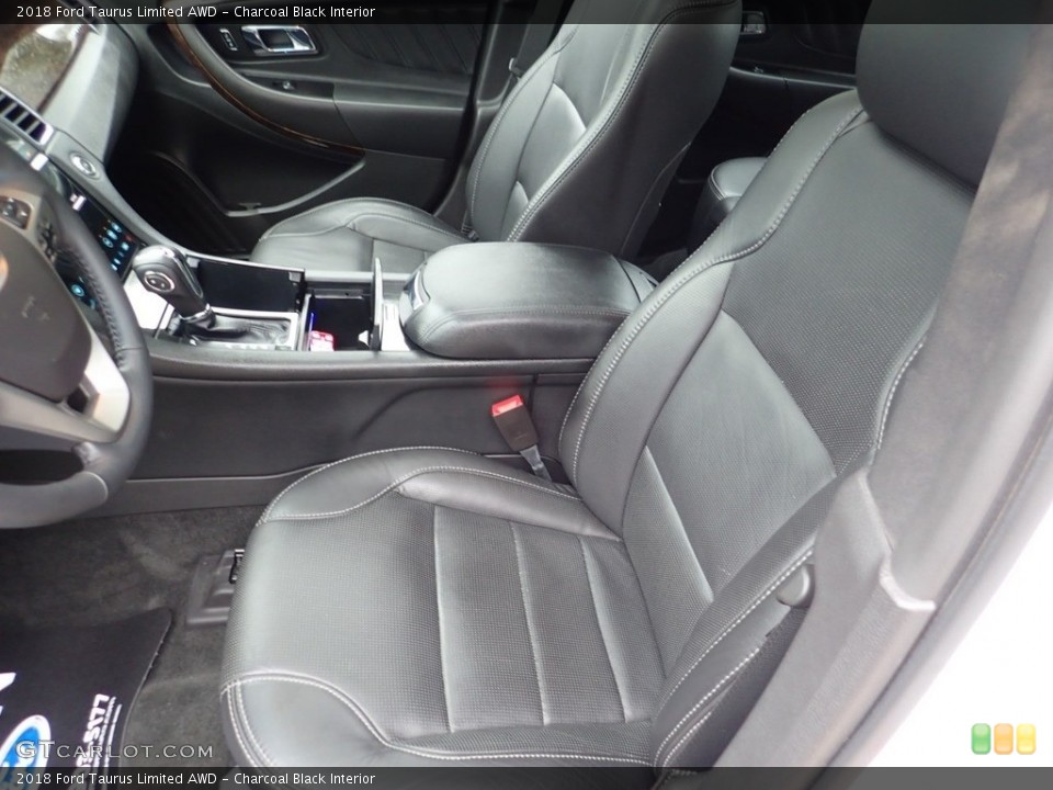Charcoal Black Interior Front Seat for the 2018 Ford Taurus Limited AWD #134353890