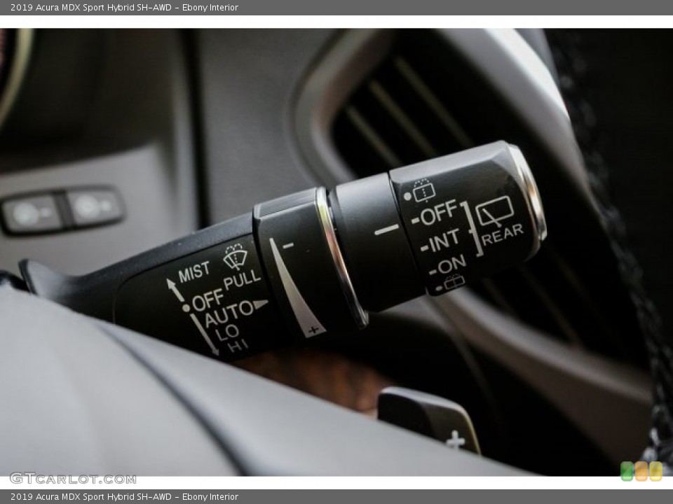 Ebony Interior Controls for the 2019 Acura MDX Sport Hybrid SH-AWD #134355984