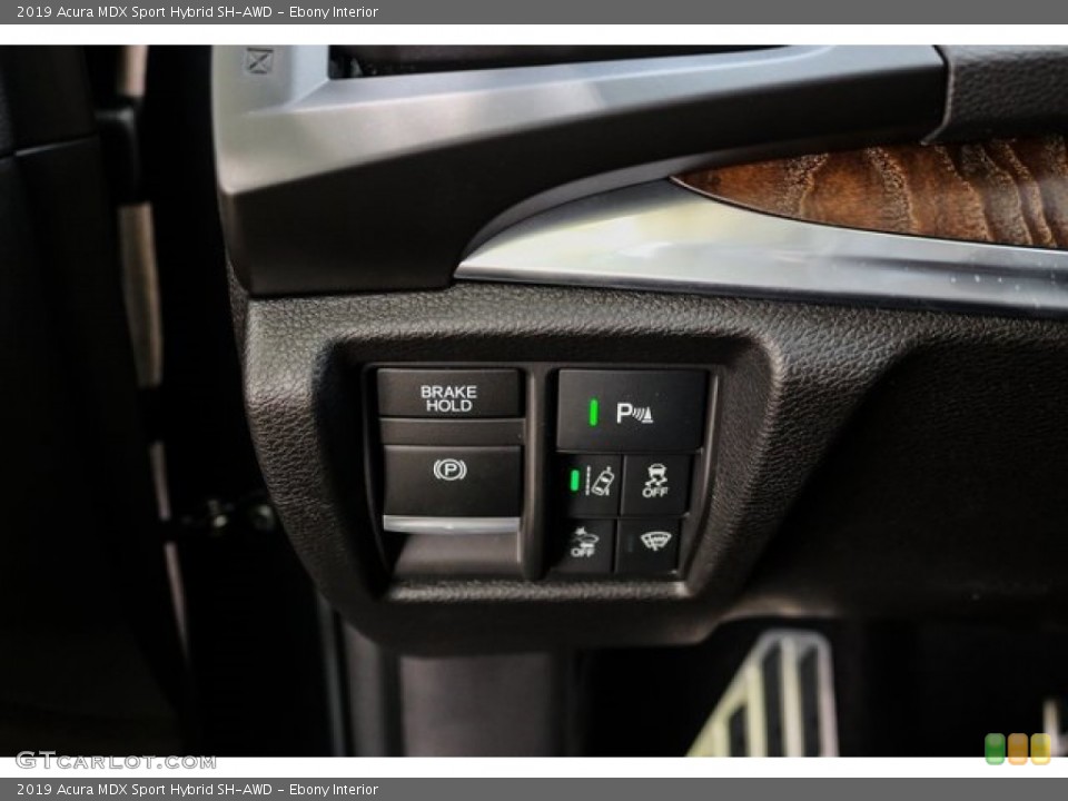 Ebony Interior Controls for the 2019 Acura MDX Sport Hybrid SH-AWD #134356026