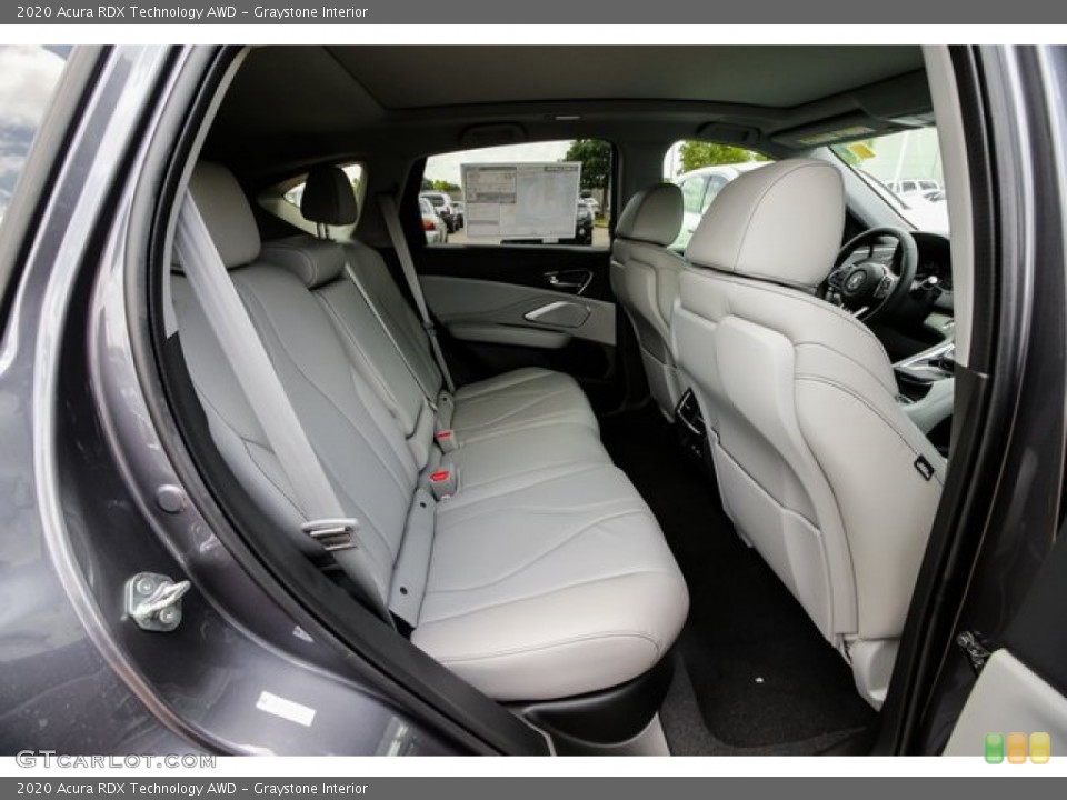 Graystone Interior Rear Seat for the 2020 Acura RDX Technology AWD #134357250