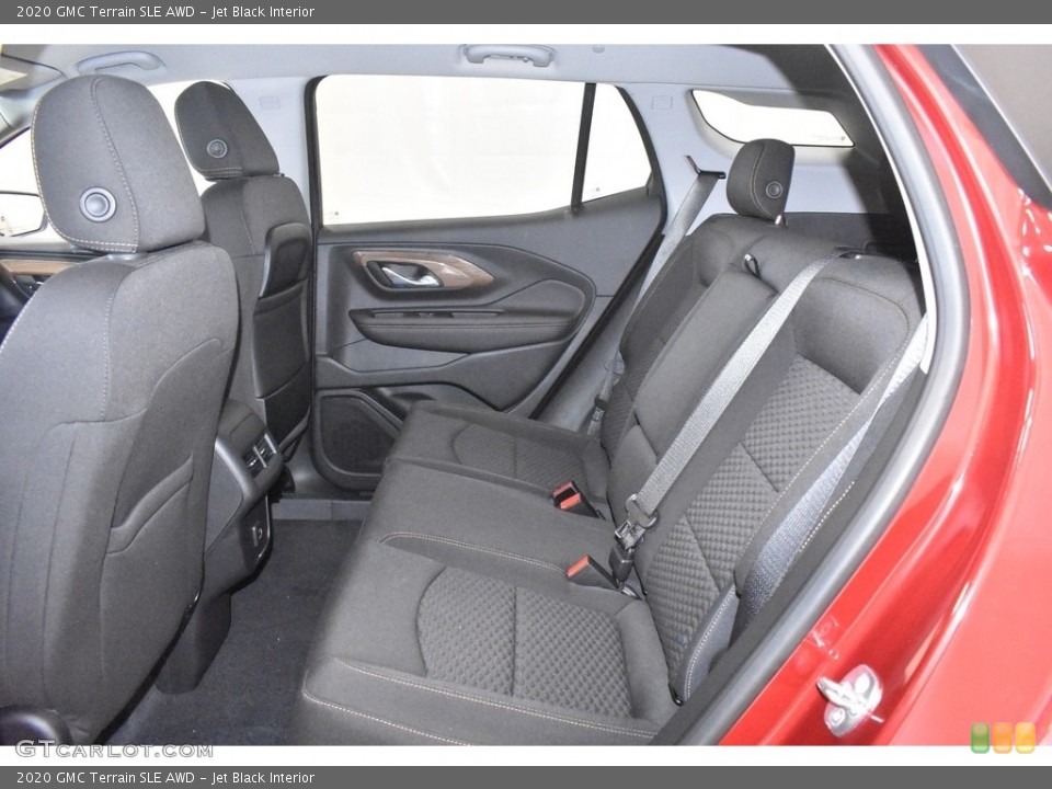 Jet Black Interior Rear Seat for the 2020 GMC Terrain SLE AWD #134360772