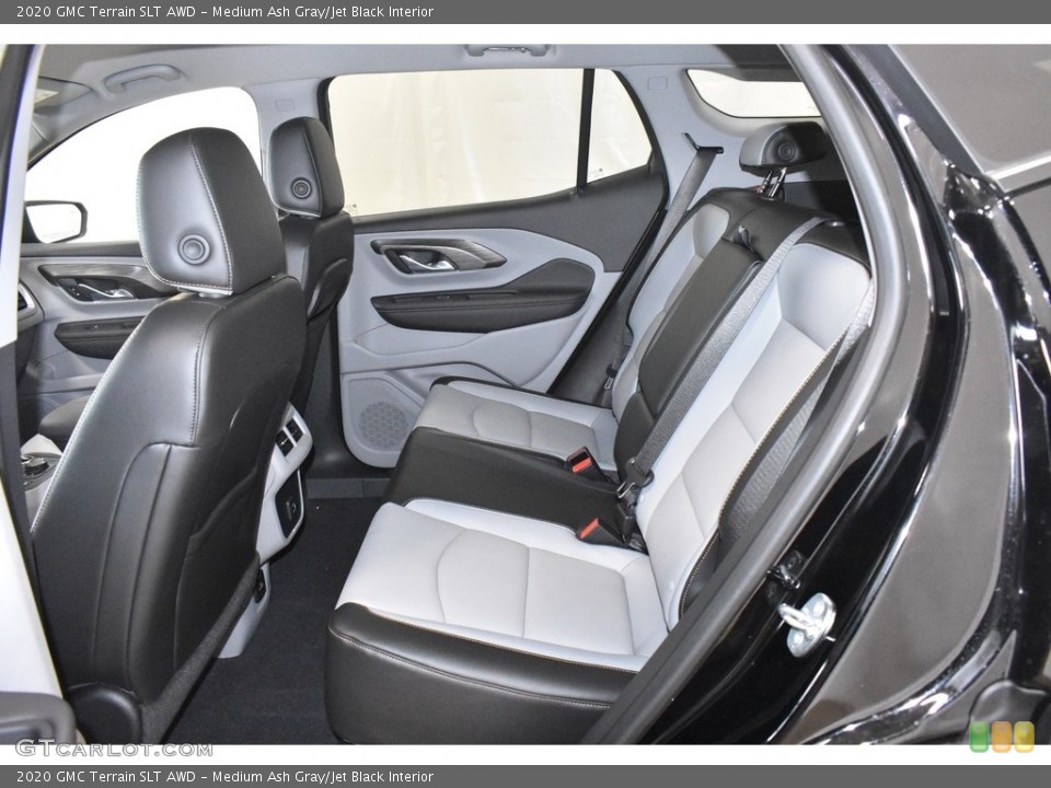Medium Ash Gray/Jet Black Interior Rear Seat for the 2020 GMC Terrain SLT AWD #134360904