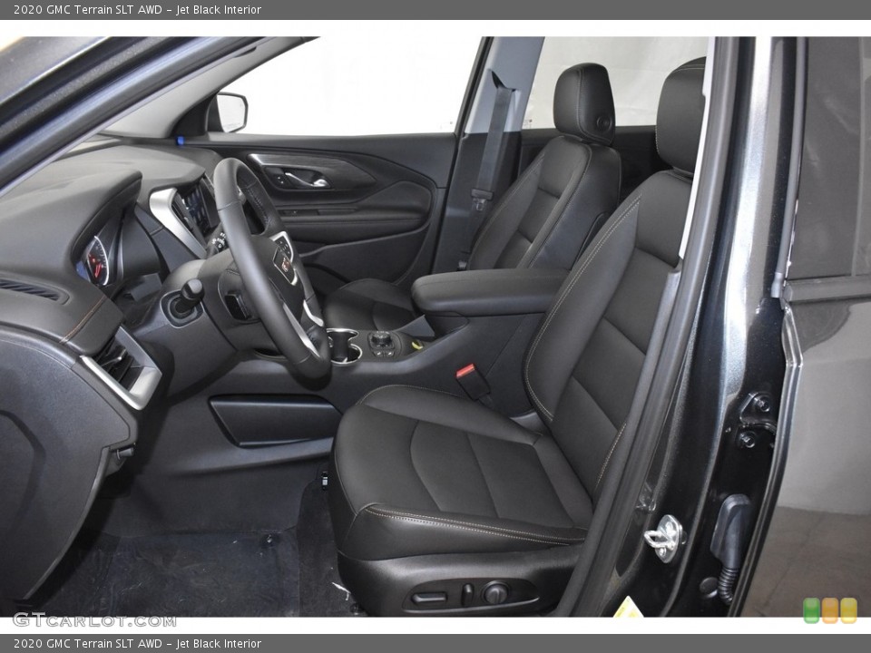 Jet Black Interior Front Seat for the 2020 GMC Terrain SLT AWD #134361036