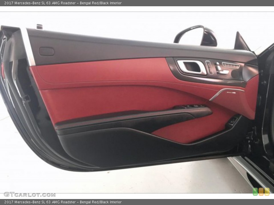 Bengal Red/Black Interior Door Panel for the 2017 Mercedes-Benz SL 63 AMG Roadster #134363667