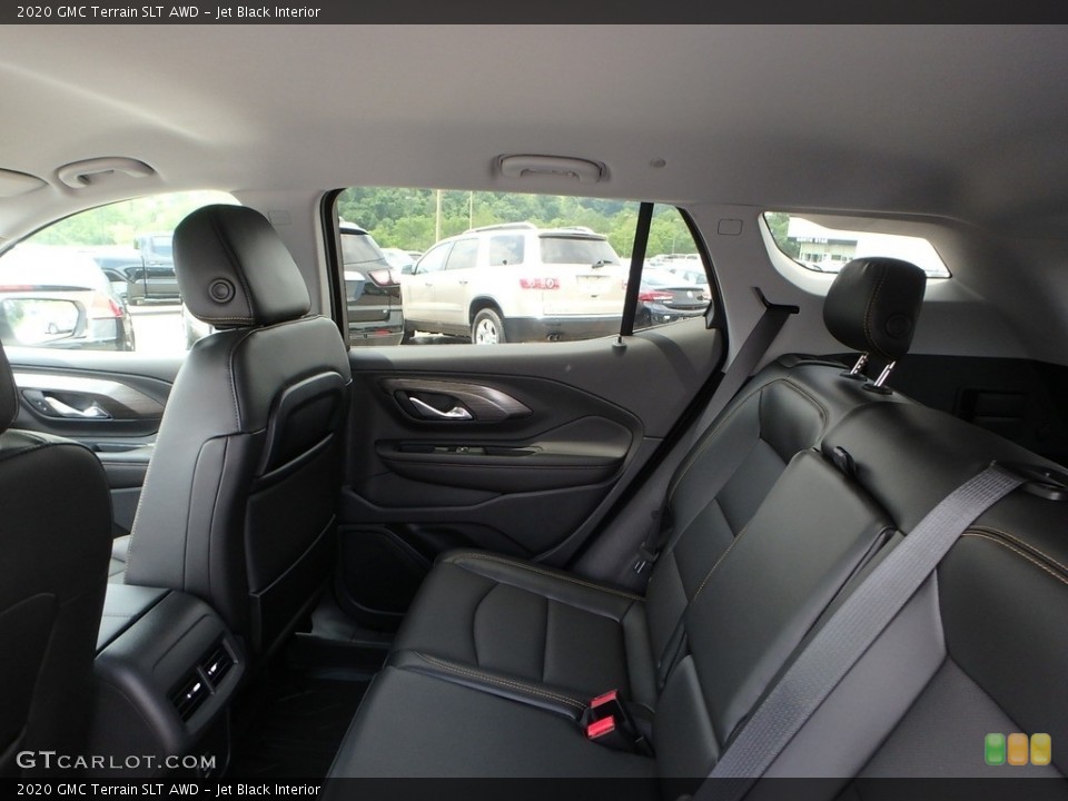 Jet Black Interior Rear Seat for the 2020 GMC Terrain SLT AWD #134364921
