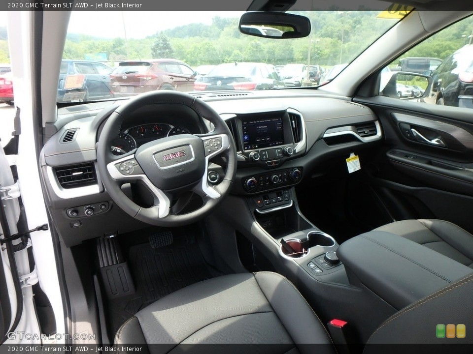 Jet Black Interior Photo for the 2020 GMC Terrain SLT AWD #134364945